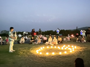 2022馬祖北竿大坵暗空之夜,首場活動七夕夜在無人島大坵浪漫登場。(圖/文:陳鵬雄)