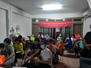 　加強氣候變遷教育宣導，環資局巡迴四鄉舉辦社區專題講座及桌遊體驗，圖為南竿場，莒光場。（圖：連江縣環資局）