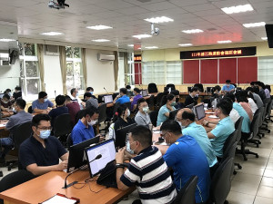 　縣府召開第111年連江縣運動會確認會議，各部報告籌備進度，確保各項作業如期完成。（圖／文：吳嘉榮）
