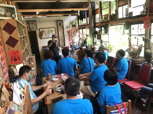 　連江縣青年事務委員會委員一行18日轉往竹竹苗區域青年培力工作站，進行學習交流，經驗分享。（圖：連江縣政府民政處）