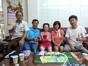 　橋仔社協專人赴台展開阿南境聚落生命故事採集工作，為聚落的前世今生留下紀錄。（圖：橋仔社協提供）