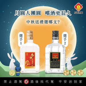 馬祖酒廠粉絲團抽獎活動至14日,粉絲們只要留言參加,就有機會獲得40度馬祖高粱酒等酒款。(圖:馬祖酒廠)