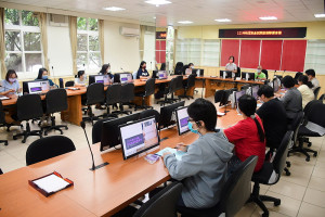 　就業中心召開今年度特定對象就業服務聯繫會報，主要聽取中心業務報告，並由與會單位說明特定對象就業資源及陳述意見。（圖／文：曹重偉）