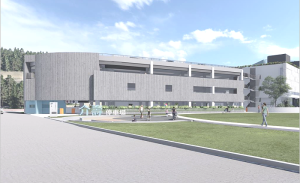 前瞻計畫補助興建介壽3層立體停車場,工程經費1.9億元,預計114年3月完工。(圖:連江縣交通旅遊局)