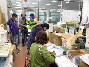莒光鄉消費禮金開始發放,領取時間自即日起至111年10月31日止。(圖/文:宋幸儒)