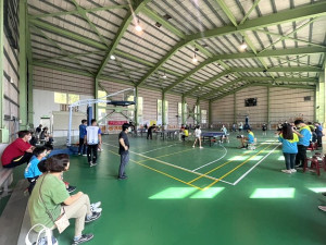 體育會桌委會111年運動i台灣連江縣桌球社區聯誼賽9日公開組個人單打賽暨頒獎優勝人員。(圖:連江縣體育會桌委會)