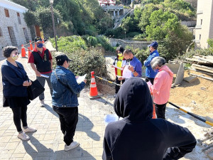 北竿鄉代會11日進行本會期第1天鄉政考察議程。(圖:北竿鄉代會)