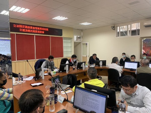 　立院交通委員會、縣府、議會19日下午舉行交通暨觀光建設座談會，部長王國材表示全力支持縣府5項提案建設。（圖／文：馮紹夫）