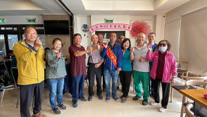 　慶祝榮民節，莒光鄉公所邀請榮民齊聚一堂，並表揚模範榮民陳家財。（圖／文：宋幸儒）
