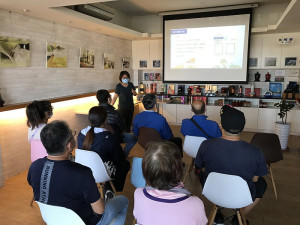 　馬祖原生生物產品技轉說明會發表3項新研發產品，並公開爭取技轉廠商合作生產。（圖／文：吳嘉榮）