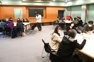 　馬祖解除戰地政務30週年，文化處「終止戰地‧三十而立」首日專題講座及世界咖啡館，分別由前人分享改變軌跡及透過對話尋求共識。（圖／文：曹重偉）
