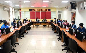 　111年地方公職人員選舉暨憲法修正案之複決案選舉接近，連江縣選舉委員會召開選監檢警第一次聯繫會報。（圖／文：曹重偉）