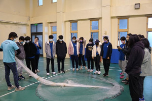 慶祝建校54週年,中山國中結合海洋教育舉辦系列活動。(圖:中山國中)