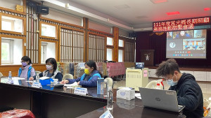 連江縣衛生福利局召開111年度莒光鄉長期照顧推動聯繫會議,聽取地區意見,希望共同提升社區服務能量。(圖/文:宋幸儒)
