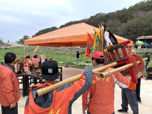 　坂里天后宮22日舉辦盛大的重修安座大典。（圖／文：陳鵬雄）