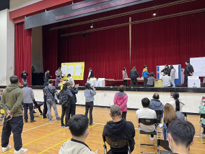 111年五合一選舉26日舉行,下午4時統一進行開票。(圖/文:馮紹夫)