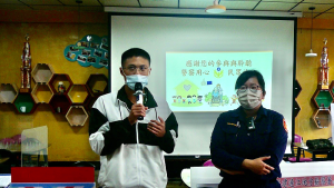 人員實施心得分享。(圖:張玄德)