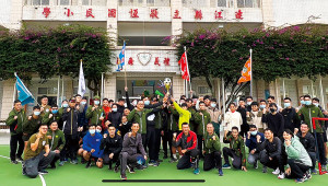 競賽活動後官兵實施合影。(圖:張福星)