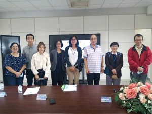 　衛福部在馬祖高中舉行112學年度連江縣社會工作人力培育獎勵計畫公費生招生說明會。（圖：連江縣衛福局）