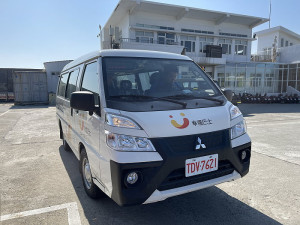 莒光幸福巴士26日啟動試營運,每日7個班次,歡迎鄉親及遊客多加利用!(圖/文:宋幸儒)