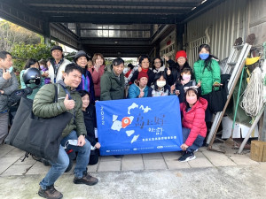 產發處島上好111年度馬祖社區輔導改造創新空間,第7場12月25日梅石「後兜巃」(三家村)秘境花園開門導覽+手作米食踩線活動。(圖:產發處)