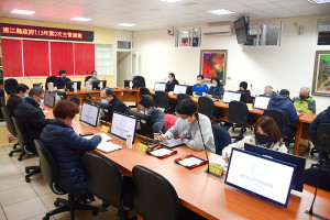 　縣府人才培訓專案積極進行，10日參加主管週報，縣長王忠銘期許中階主管針對所提問題進行思考及回應，踴躍建言及提出看法。（圖／文：曹重偉）