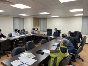 就馬祖地籍線位移問題,縣府秘書長張龍德、地政局長陳奕誠18日拜會內政部地政司長王成機,並與地政司、國土測繪中心等召開研商對策。(圖:連江縣地政局)
