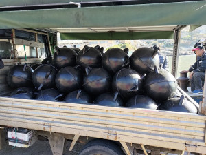 　環保浮具。（圖與文：陳鵬雄）