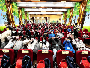 東引國小7位六年級學生參與為期一週的學習之旅,與各島學生共同學習。(圖:東引國中小)
