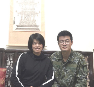 穿軍服讚！　馬防部防空連／一兵吳茂年