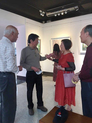 　馬祖旅台藝術家2023聯展於台灣藝術教育館舉辦，展出劉玉燕、周碧玉等9位作品，展期至28日，歡迎台馬鄉親踴躍前往欣賞。（圖：馬祖旅台藝術家畫會）