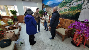 　中央氣象局在馬祖預計興建兩座雷達站，縣長王忠銘表示支持，並期待盡早完工，更有效掌握天氣動態。（圖：縣府）