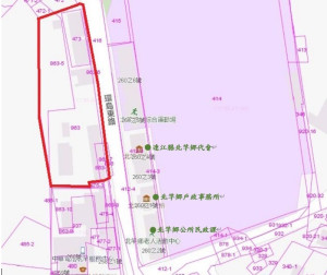 　塘岐段863等6筆地號（鄉代會對面塘岐西營區）為社會住宅（只租不售）預定地。（圖：北竿鄉公所）