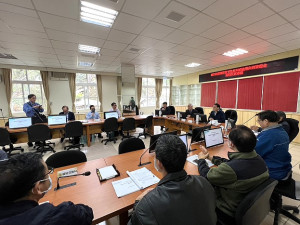 國家災害防救科技中心與縣府舉行極端災害應變交流,透過科技數據掌握災害動態,並可提前做好防災因應。(圖/文:馮紹夫)