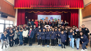 敬恆國中小慶祝建校55週年,各界獻上祝福,慶祝活動場面熱鬧溫馨。(圖/文:宋幸儒)
