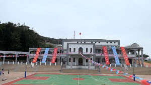 介壽國中小綜合教學大樓3月29日進行落成典禮。(圖:介壽國中小)