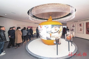 展示佛跳牆製作過程。(圖:福州晚報)