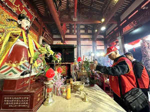 馬祖王氏宗親聯誼會組團參加2023癸卯年閩台共祭開閩三王大典系列活動。(圖:馬祖王氏宗親聯誼會)