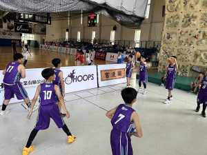 馬祖少年籃球聯隊此次赴台參加2023第55屆全國少年籃球賽,17日首戰台中東興,選手實戰經驗不足,結果以11比59敗下陣來。(圖:體育會籃委會)