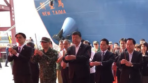 本報進行新臺馬輪首航典禮直播,讓網友和鄉親們能夠即時觀賞典禮的珍貴畫面。(圖:馬祖日報)