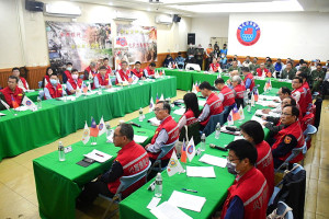 　民安9號演習兵棋推演特結合動員、戰綜、災防三合一會報舉行，共推演3大狀況及15課題。（圖／文：曹重偉）