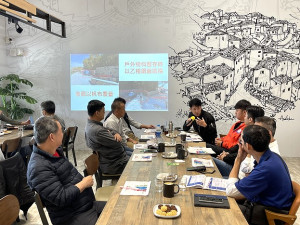 　馬管處28日針對戰和館及周邊升級優化工程舉辦說明會，內部陳展空間及相關設施模擬示意。（圖：陳鵬雄、馬管處）