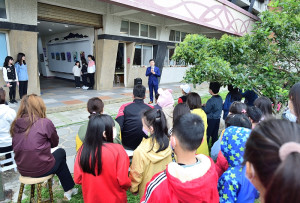 　東引國小畢業美展，展出7位同學創作學習成果。（圖／文：陳其敏）
