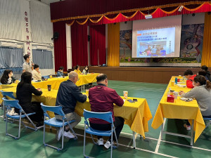 中正國中小辦理數位融入教學課程博覽會,展現資訊科技及數位學習成果。(圖:中正國中小)
