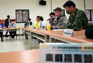 　2023東引軍事越野障礙賽召開第二次籌備會，聽取廠商籌辦進度及針對各項任務分工進行討論。（圖／文：陳其敏）