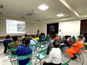 　工務處15日晚間在北竿召開白沙碼頭區細部規劃地方說明會，未來仍以北貨、南客、中漁港為發展大方向。（圖／文：陳鵬雄）