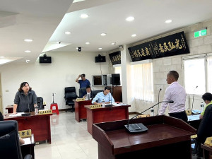 北竿鄉代會進行本會期第一天鄉政總質詢議程。(圖:北竿鄉代會)