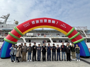 臺馬輪最後一趟航班開抵福澳。(圖/文:馮紹夫)