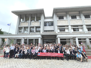 　海大馬祖校區「王光祥暨海大校友國際學舍」剪綵落成。（圖／文：陳鵬雄）