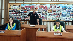 莒光鄉民代表會第12屆第1次定期大會24日進行第一天鄉政總質詢。(圖/文:宋幸儒)